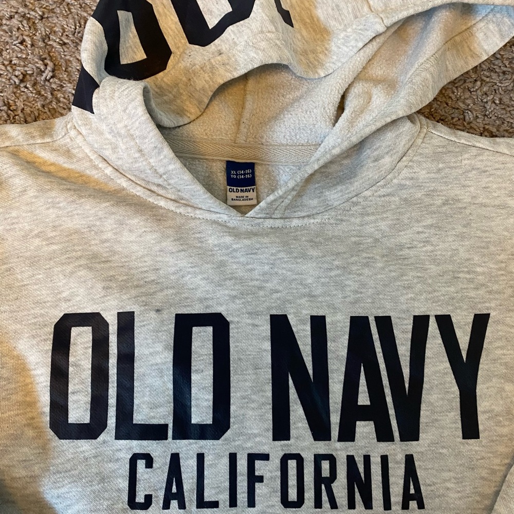 Add on + 5 🩷 / Old navy kids hoodie XL